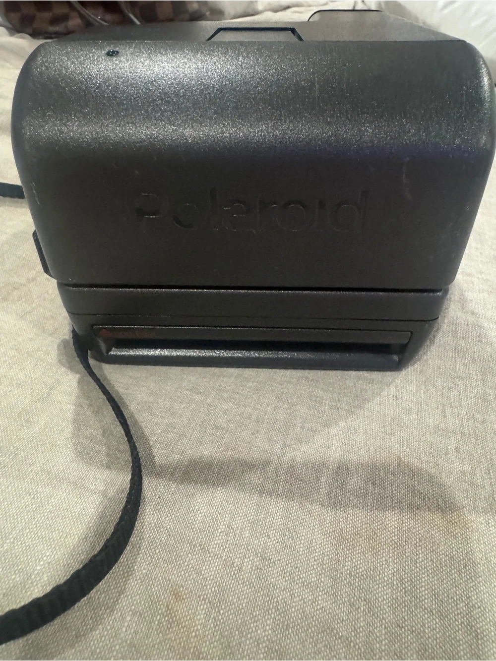 Vintage Polaroid 600 Instant Film Camera Black - Great Condition!